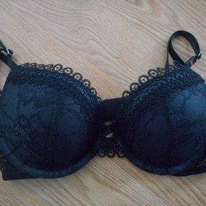 VICTORIA'S SECRET VERY SEXY PUSH-UP BRA 32DDD BLK
